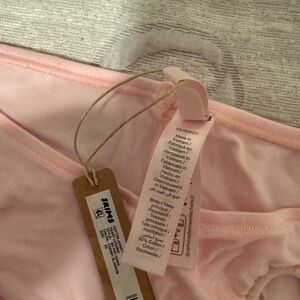 SKIMS Cotton Jersey Heart Flare Legging | Cherry Blossom - XS